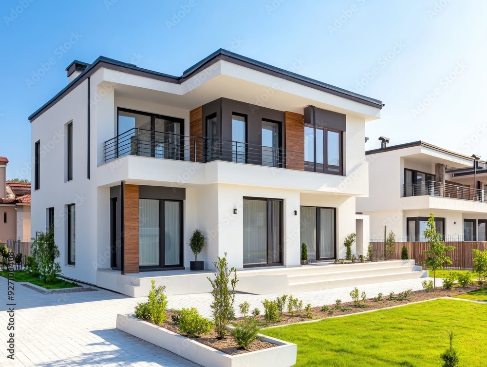 Modern White House Building Modern White House Building