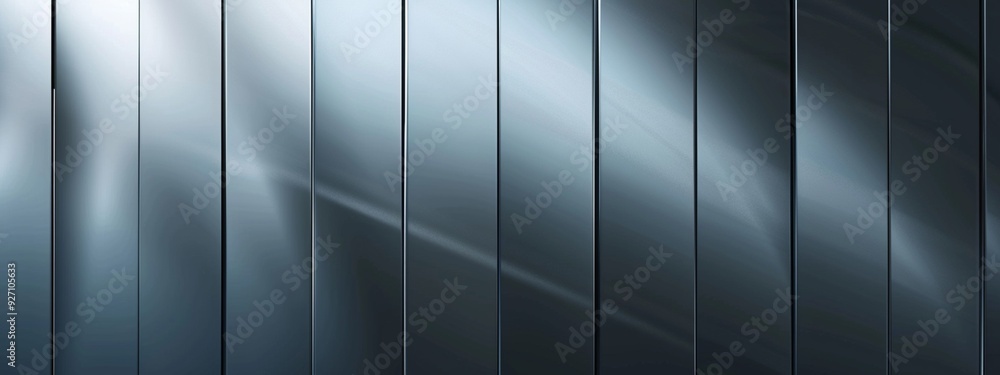 Banner illustration with metal texture. Banner illustration with metal texture.