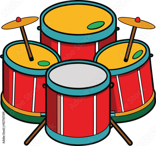 drums  vector