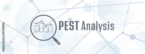 PEST ANALYSIS text on white background