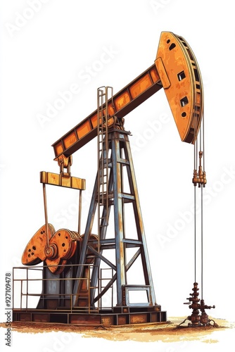 Oil Pump Illustration