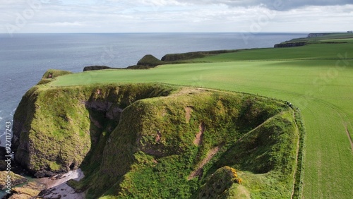 View of the coast of Scotland