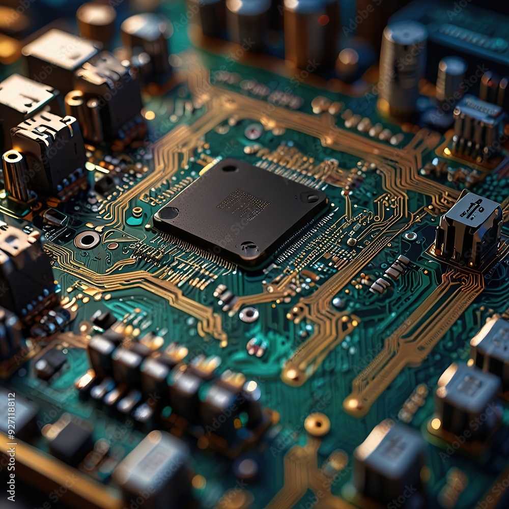 Free Photo secure connection or cyber security service concept of compute motherboard CPU closeup
Free Photo secure connection or cyber security service concept of compute motherboard CPU closeup