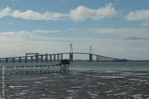 Pont de Saint-Nazaire, Loire-Atlantique, France photo