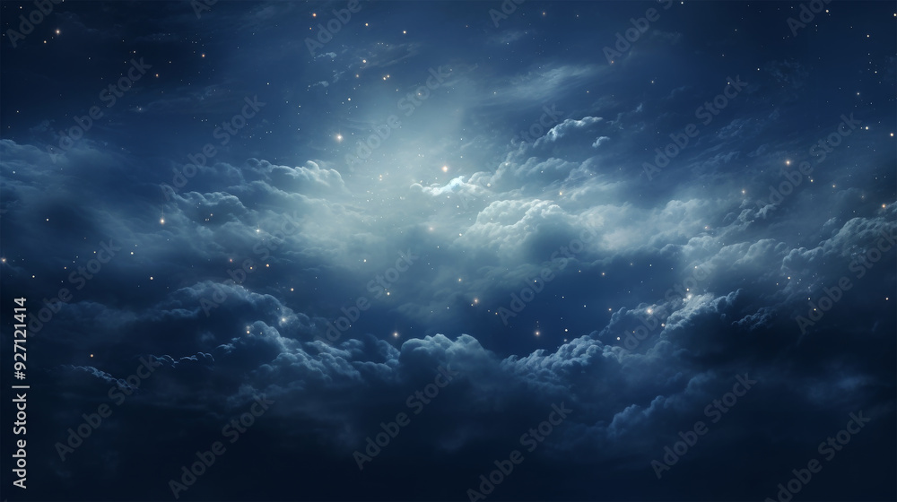 Obraz premium cloudscape on nature background