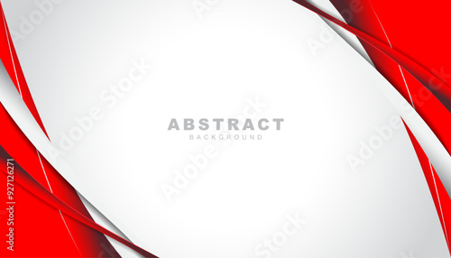 Red white professional geometric background design