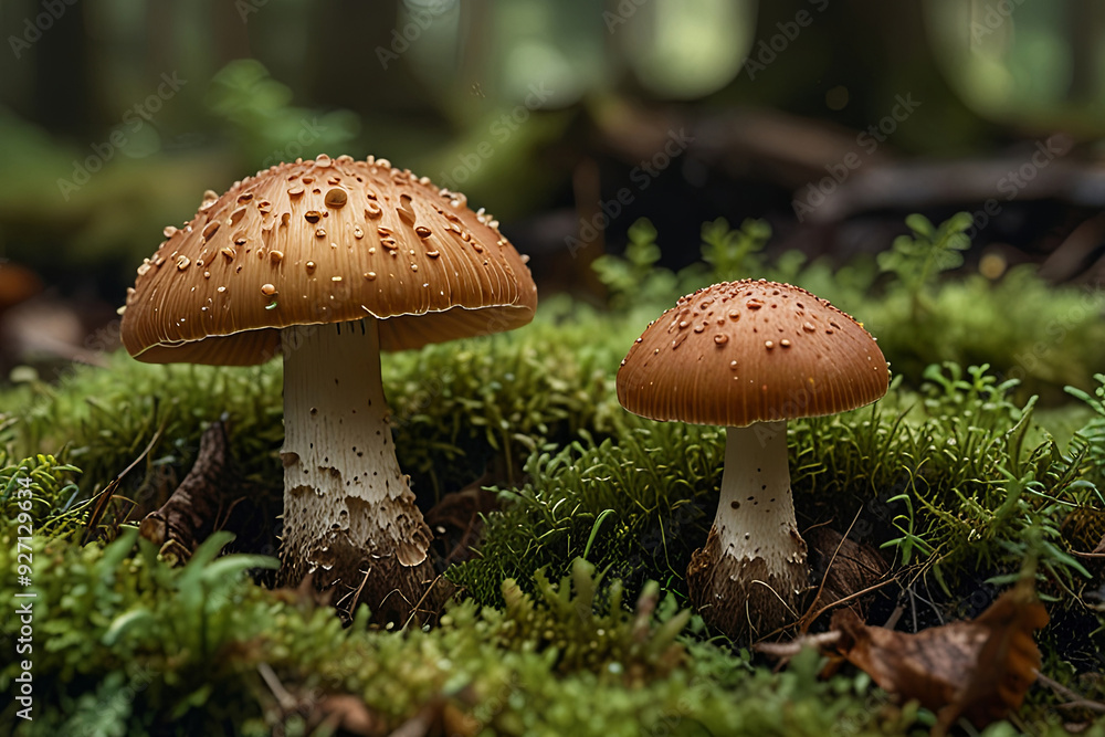 Mushroom in the forest Mushroom in the forest