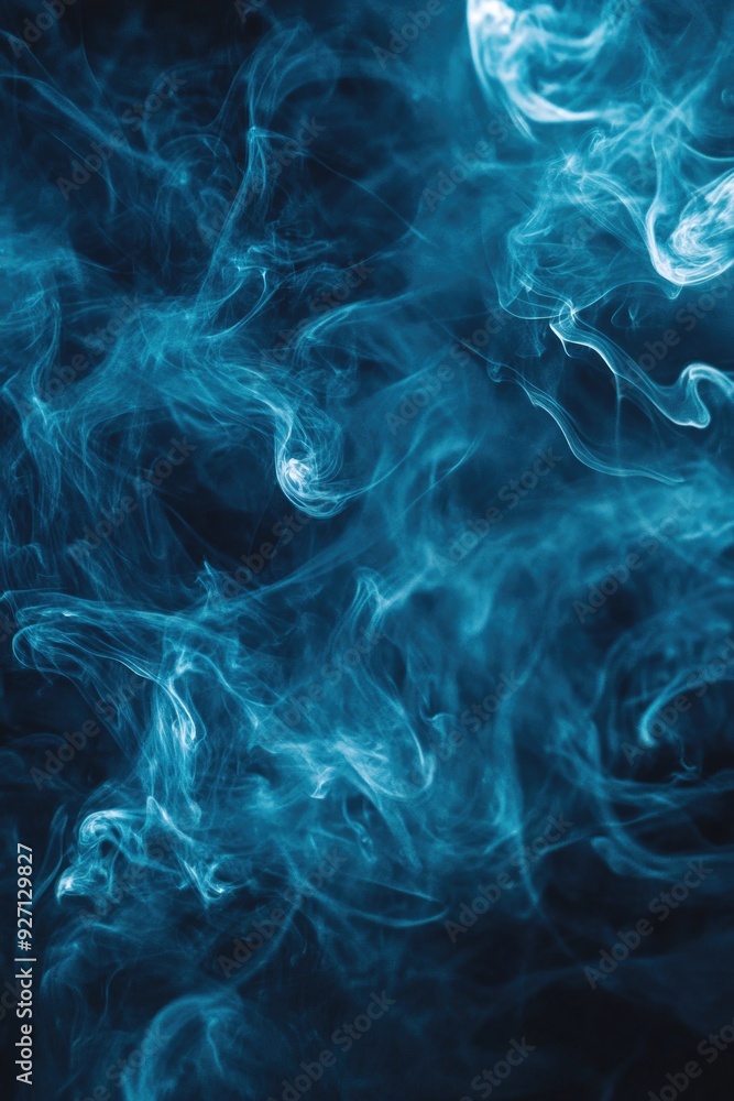 Smoke in Air Close-Up Smoke in Air Close-Up