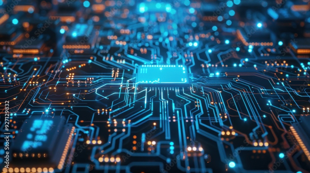 Circuit Board Abstract Circuit Board Abstract