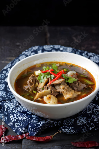 Tengkleng is a soup-like dish with goat bones as the main ingredient from the Special Region of Yogyakarta.
 photo