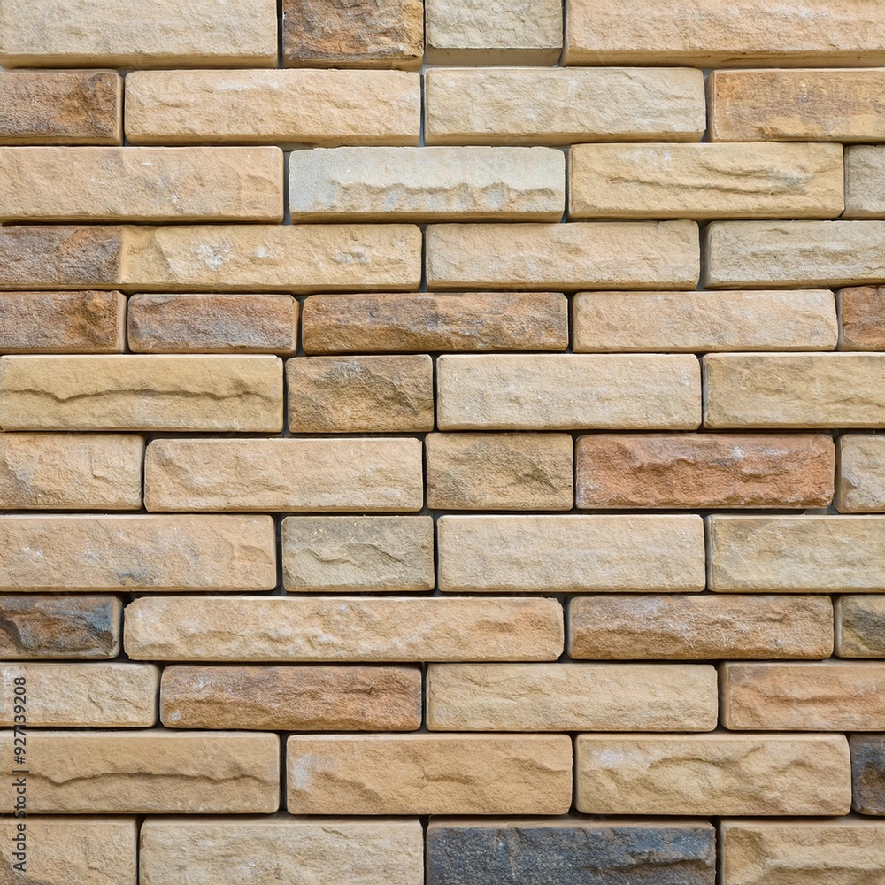 Beige Ziegelstein Textur Vollflächig Beige Ziegelstein Textur Vollflächig