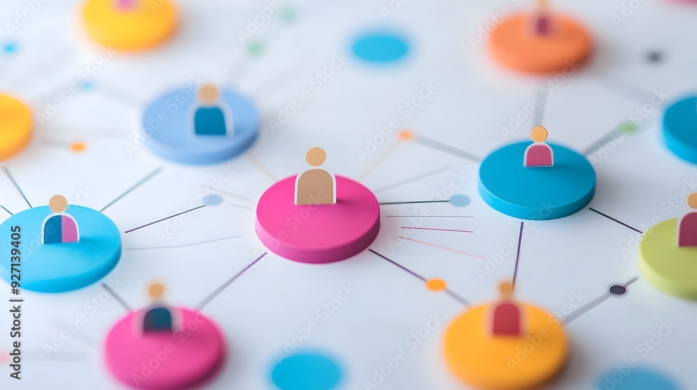 Detailed Data Analysis with Pie Charts and Customer Icons for Business Planning and Decision Making Detailed Data Analysis with Pie Charts and Customer Icons for Business Planning and Decision Making
