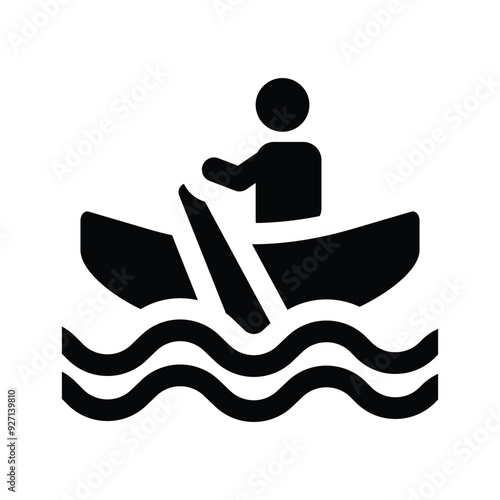 Canoeing icon