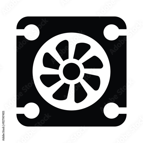 Cooling fan icon