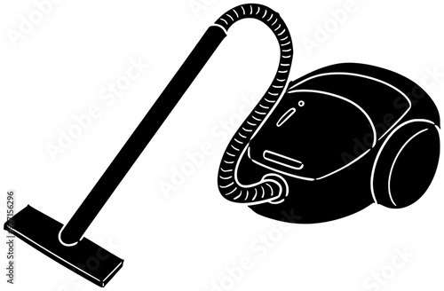 home illustration household silhouette cleaning logo modern icon hygiene outline house appliance housework equipment dust clean floor vacuum housekeeping shape cleaner dirt technology for vector graph