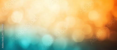 Abstract bokeh light background in warm and cool tones, perfect for festive, dreamy, or creative design projects and versatile usage.