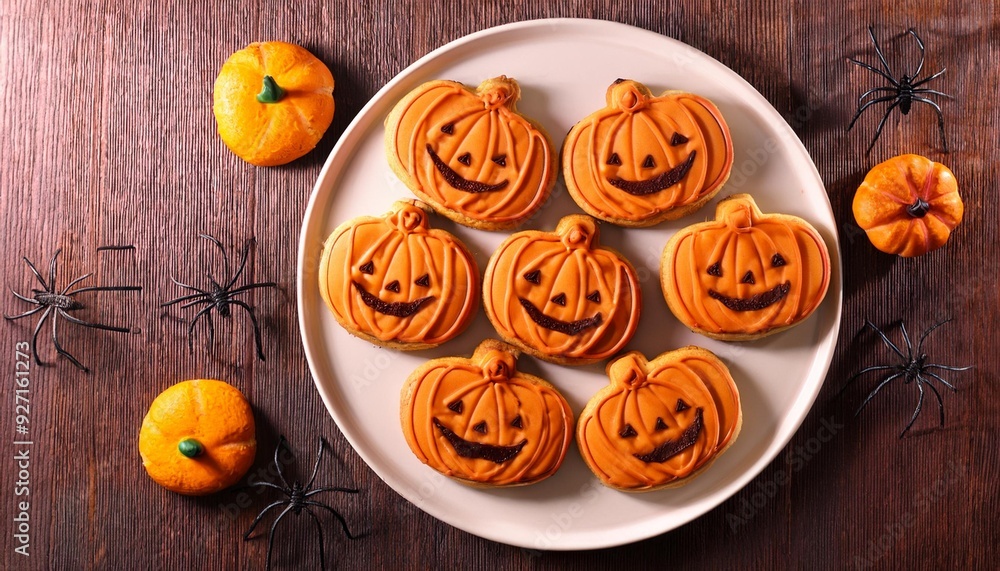 Halloween biscuits shaped like pumpkins. Homemade Halloween Cookies Decorated Like Pumpkins Halloween biscuits shaped like pumpkins. Homemade Halloween Cookies Decorated Like Pumpkins