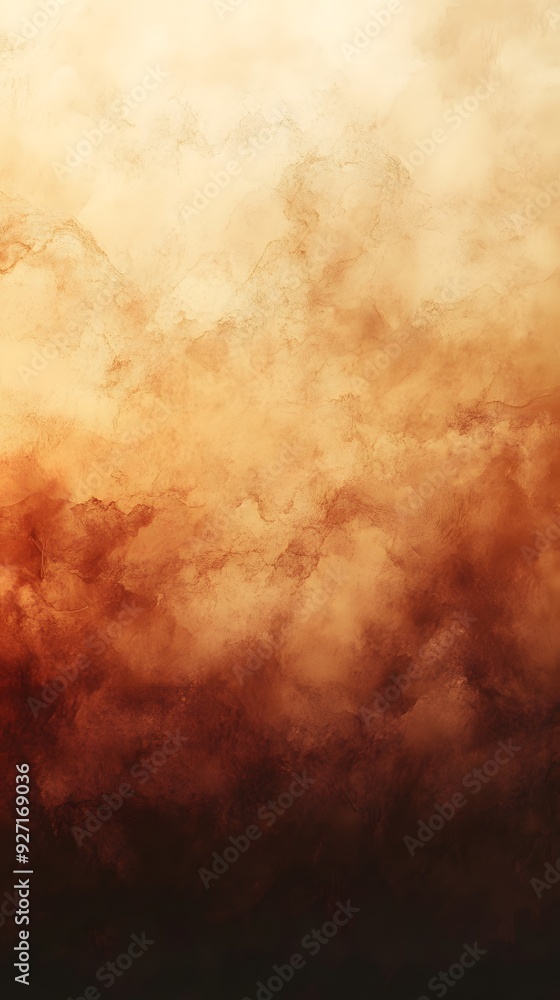 Obraz premium background with brown clouds