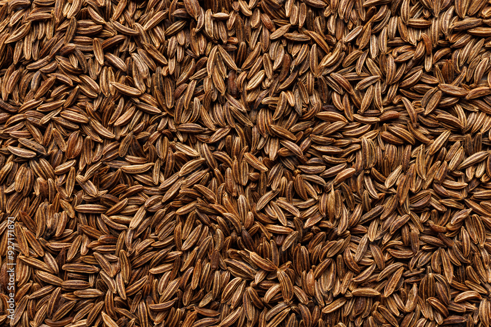 Caraway seeds Carum carvi, macro. Caraway background Caraway seeds Carum carvi, macro. Caraway background
