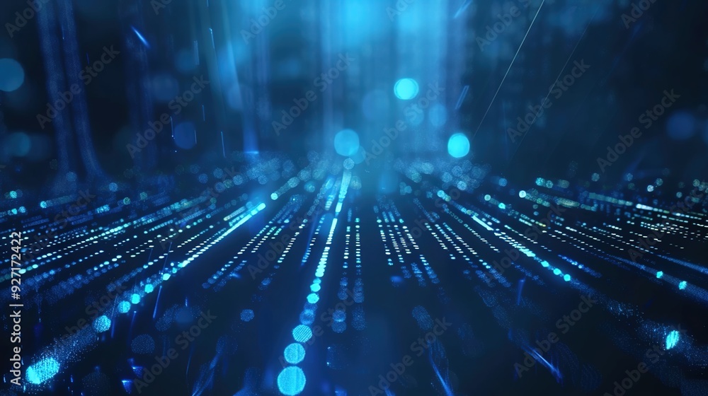 Dynamic blue light rays in motion abstract vector design for science and technology wallpaper
Dynamic blue light rays in motion abstract vector design for science and technology wallpaper