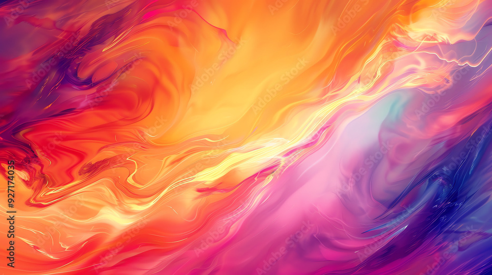 This is an abstract image with swirling colors of orange, purple, blue, and white.
This is an abstract image with swirling colors of orange, purple, blue, and white.