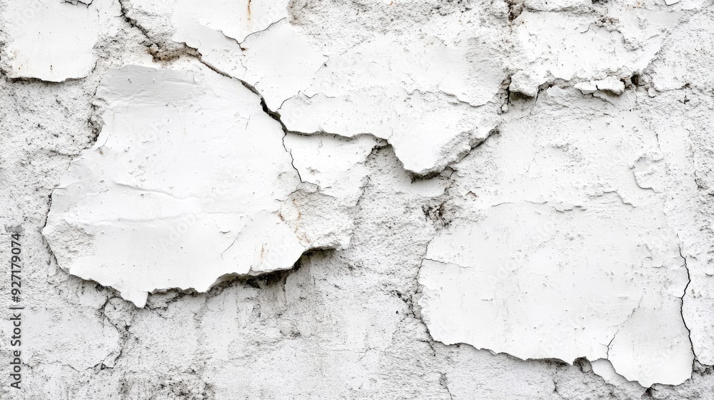 White painted wall with cracks. This image is perfect for adding a vintage or distressed look to your designs. White painted wall with cracks. This image is perfect for adding a vintage or distressed look to your designs.