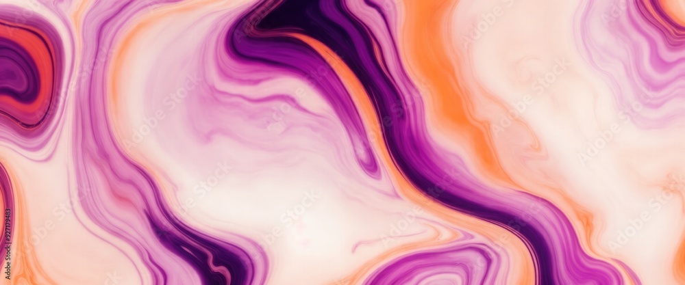 Abstract mix of Pink, orange, and purple blending seamlessly marble background Abstract mix of Pink, orange, and purple blending seamlessly marble background