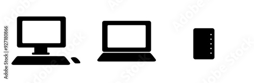 イラスト_ベクター_パソコン01