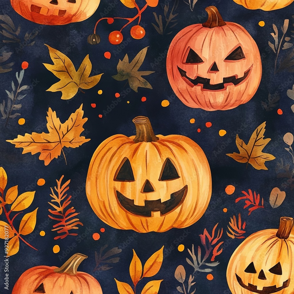 halloween seamless pattern halloween seamless pattern