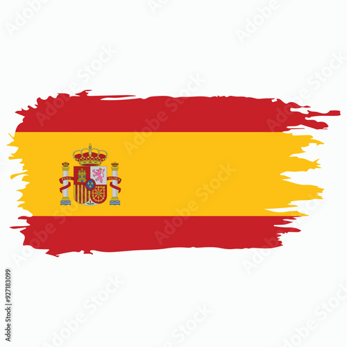 Free Download Spain Flag vector Art Design , eps file - GFXLoad