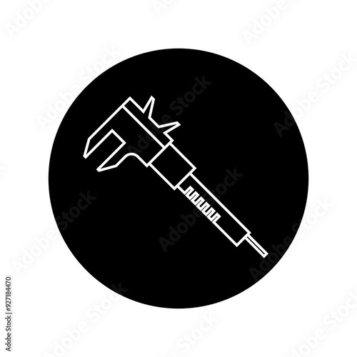 vernier caliper tool icon