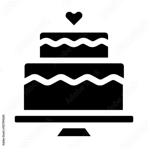 wedding cake icon