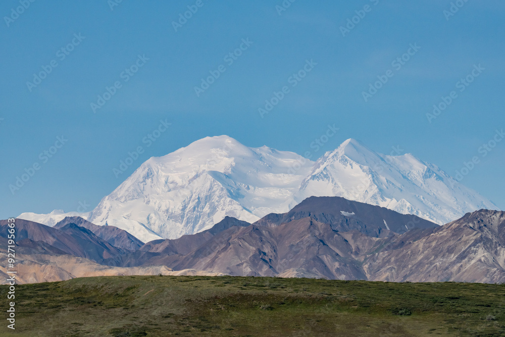 Denali / Mount McKinley is the highest mountain peak in North America, Located in the Alaska Range in the interior of the U.S. state of Alaska, Denali National Park and Preserve
Denali / Mount McKinley is the highest mountain peak in North America, Located in the Alaska Range in the interior of the U.S. state of Alaska, Denali National Park and Preserve