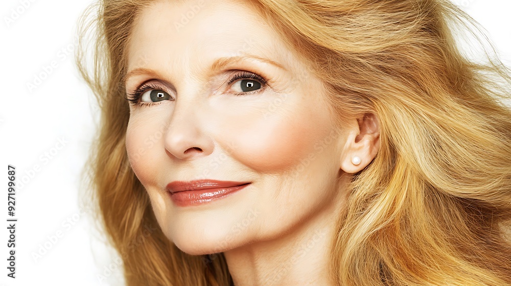 A graceful elderly woman with striking blonde hair and a warm smile, exuding confidence and beauty. Soft lighting highlights her elegant features and gentle expression. A graceful elderly woman with striking blonde hair and a warm smile, exuding confidence and beauty. Soft lighting highlights her elegant features and gentle expression.