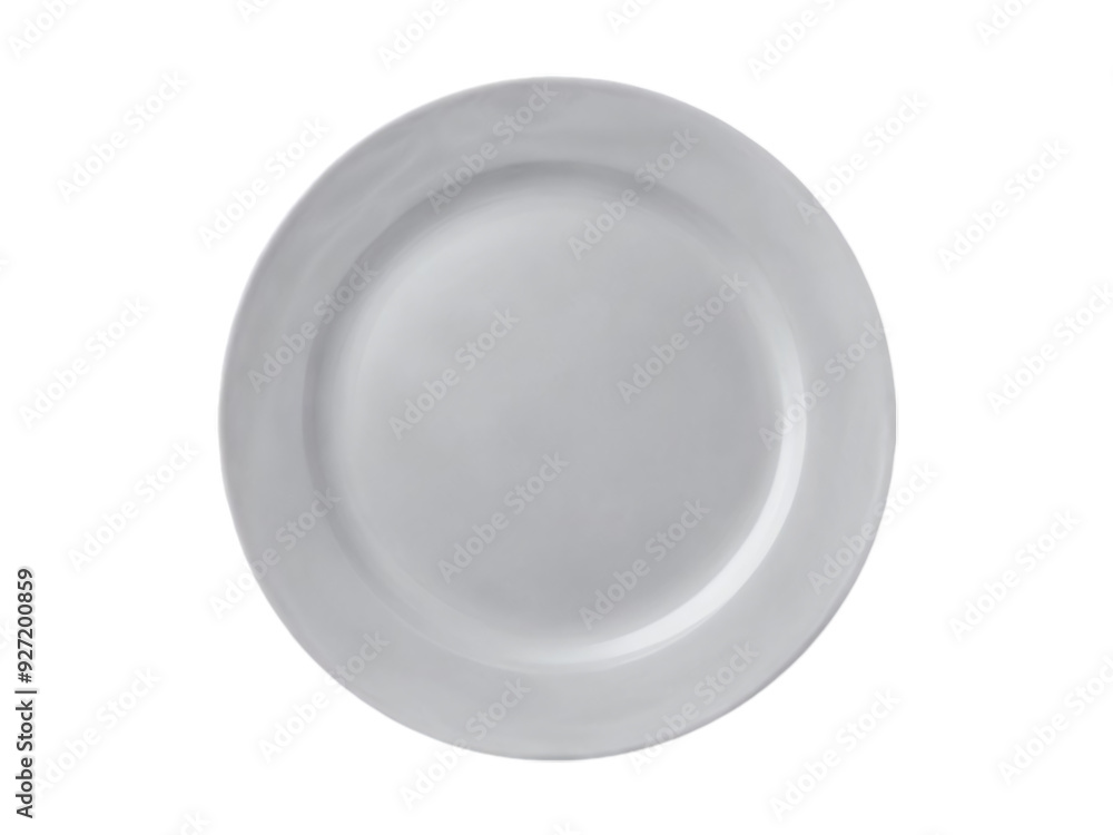 empty plate isolated on white empty plate isolated on white