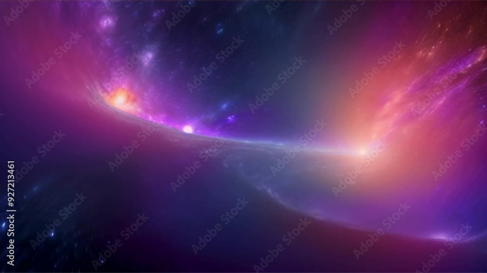 A beautiful mirage of space meteor A beautiful mirage of space meteor