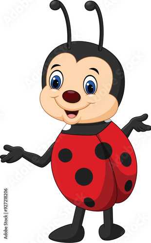 cute cartoon ladybug