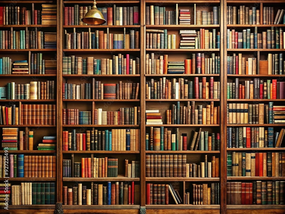 Bookshelf overflowing boundless learning Bookshelf overflowing boundless learning