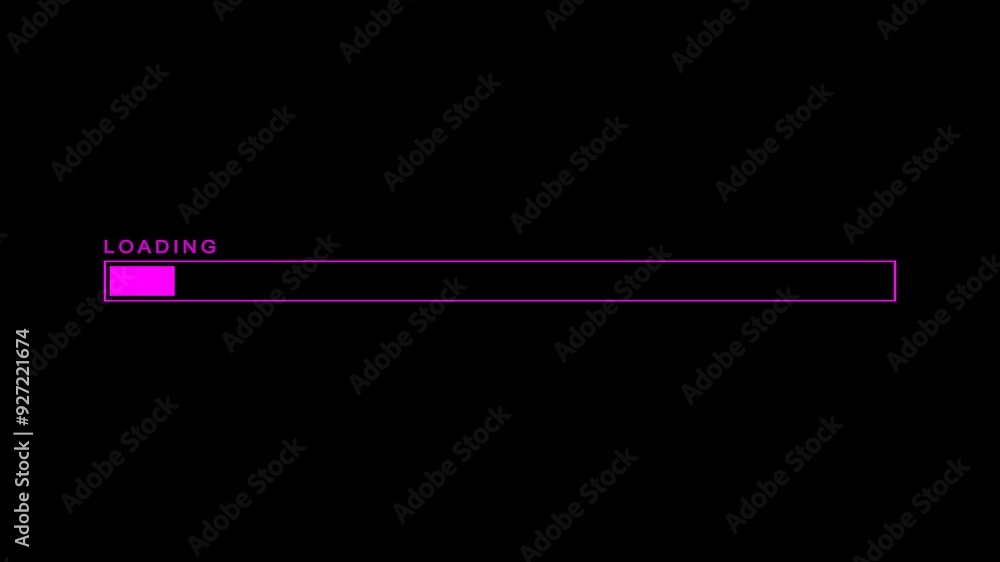 Loading animation bar mov video fully alpha and transparent format. Loading animation bar mov video fully alpha and transparent format.