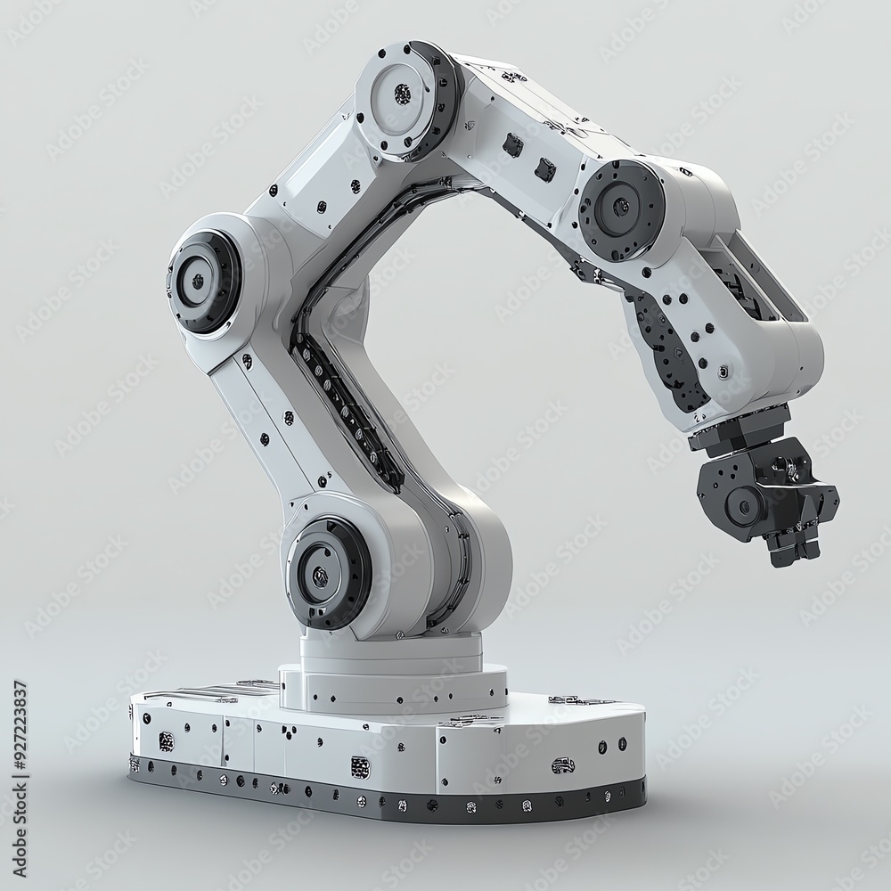 3D model of a modular robotic arm, designed to perform various tasks in a customizable manufacturing process Innovative Machinery, Modular robotic arm 3D model of a modular robotic arm, designed to perform various tasks in a customizable manufacturing process Innovative Machinery, Modular robotic arm