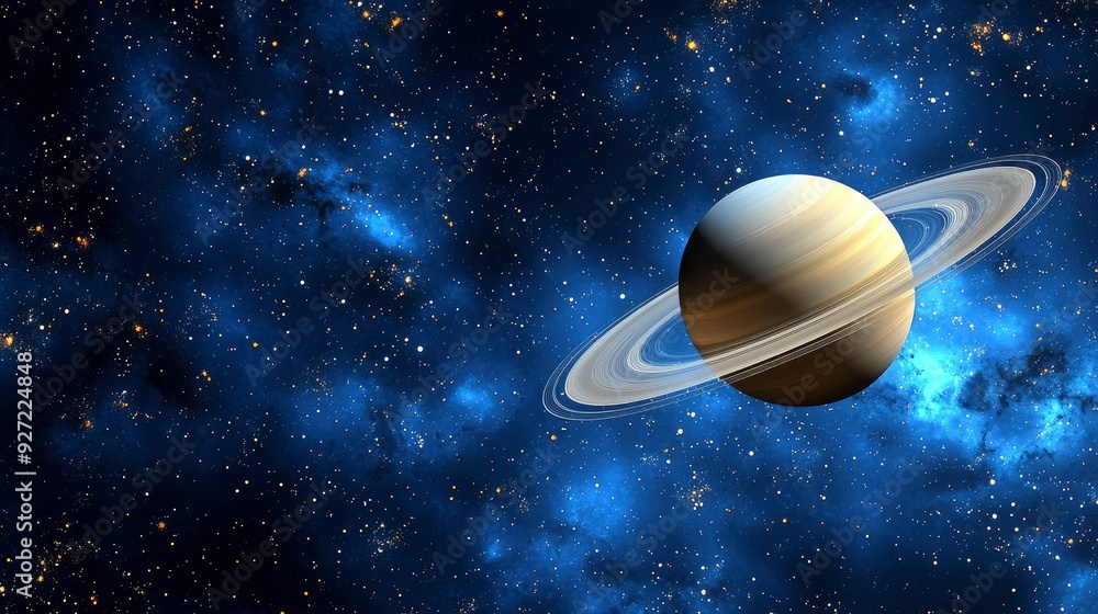 Saturn in the Milky Way Saturn in the Milky Way