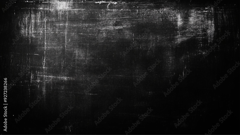 Fototapeta premium Realistic Paper Copy Scan Photocopy. Rough Black Distressed Film Noise Grain Overlay Texture. grunge dirty photocopy gray paper