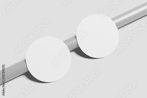 Sticker Blank Mockup