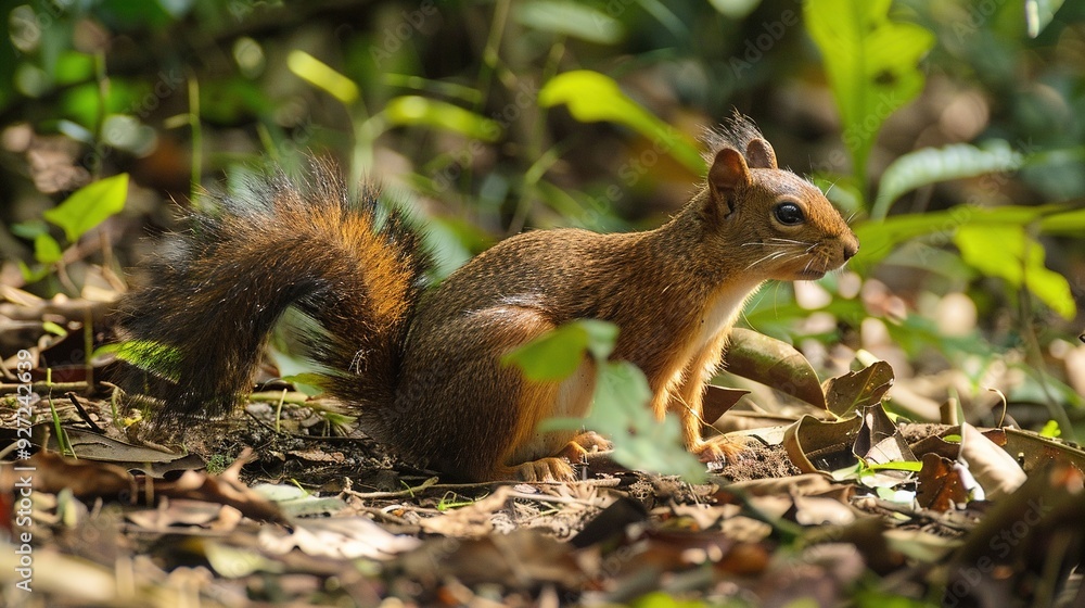 Gray-Headed Squirrel of Kaeng Krachan Gray-Headed Squirrel of Kaeng Krachan