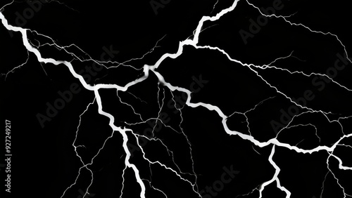 electricity lightning isolated photo