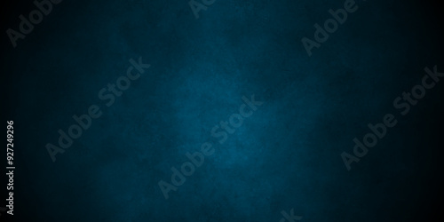 Abstract dark blue stone grungy wall backdrop background. Blank black concrete texture surface background. dark texture chalk board and black board background.