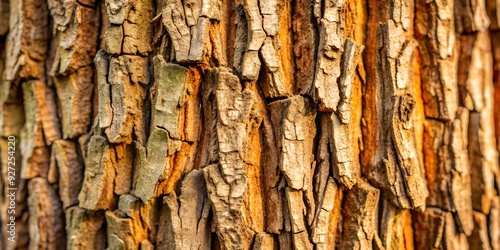 Close-up photo showcasing the intricate and unique texture of a tree bark , nature, rough, detailed, organic, pattern