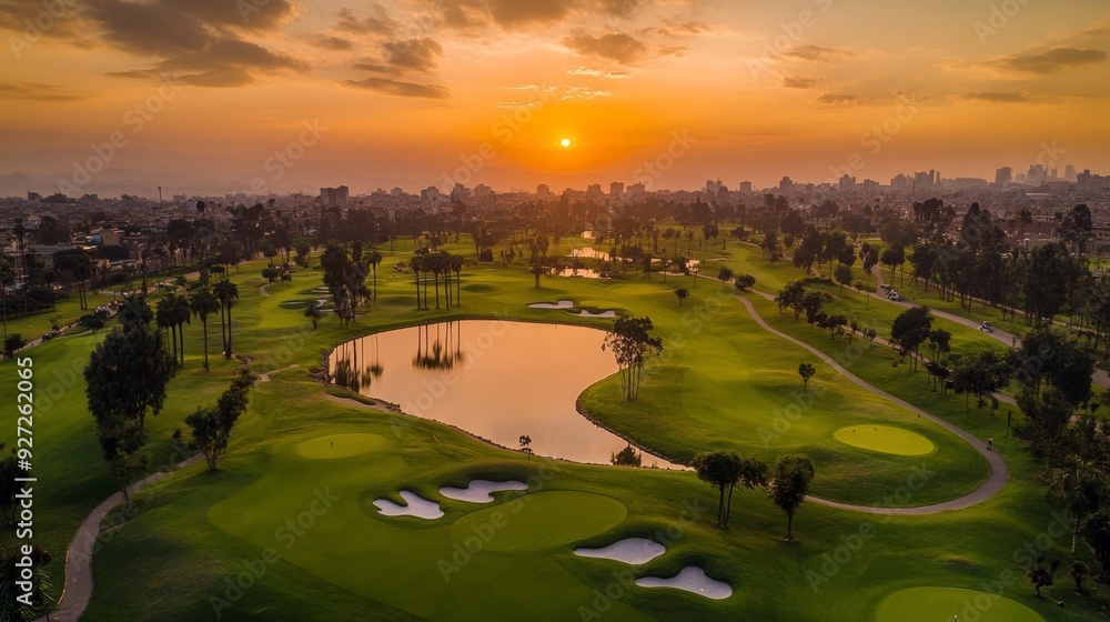 Lima, Peru park and golf Lima, Peru park and golf