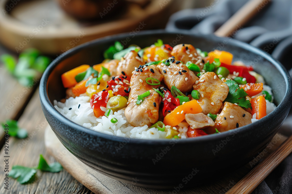 rice with vegetables rice with vegetables