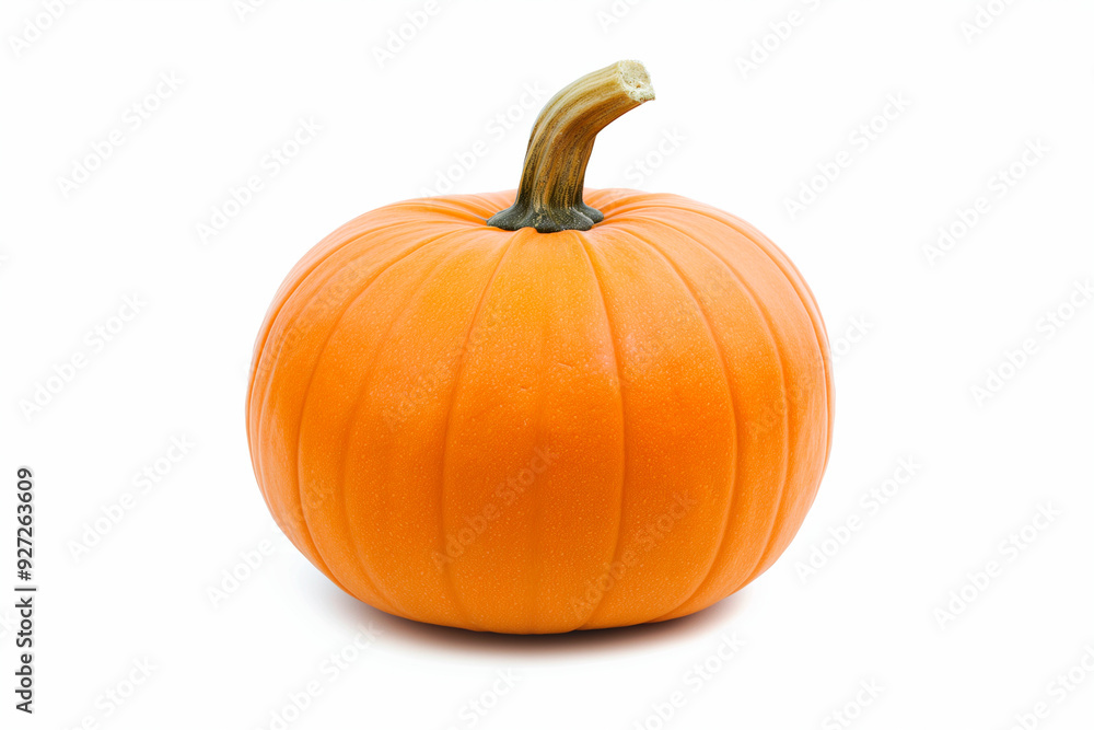 fresh orange pumpkin isolated on white background fresh orange pumpkin isolated on white background